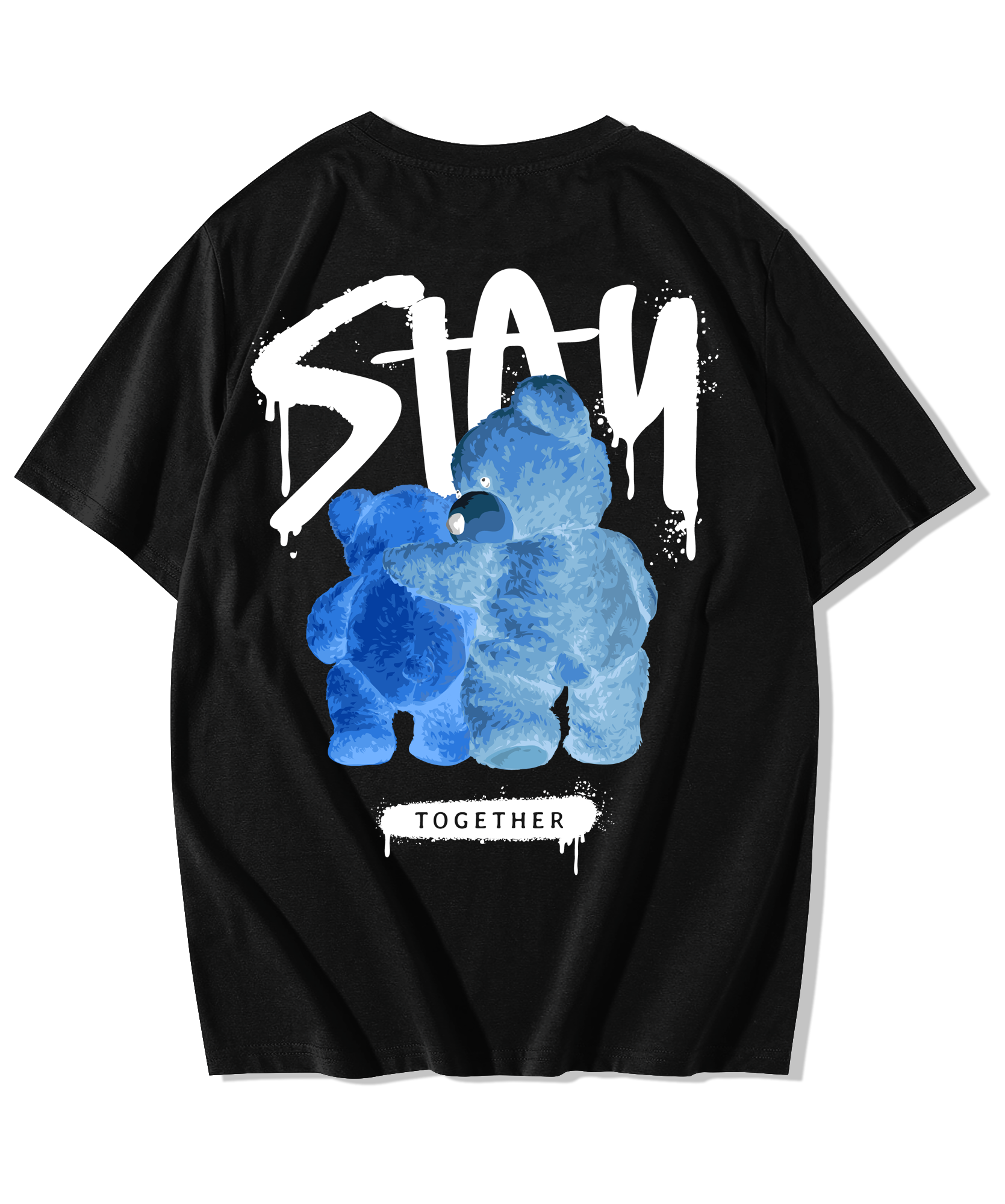 Stay together printed Oversized T-Shirt
